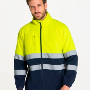 Chaqueta Polar JHK HV06U00 Alta Visibilidad