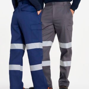 Pantalón JHK HV12U02 - Pantalón Multibolsillos Con Cintas