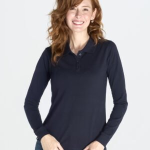 Polo JHK POPL200LS - Regular Polo LS Lady