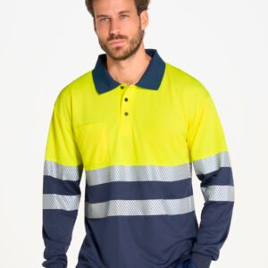 Polo JHK HV02U00LS - Polo Manga Larga