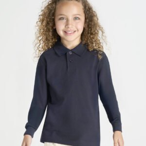 Polo Escolar Manga Larga JHK PKID210LS